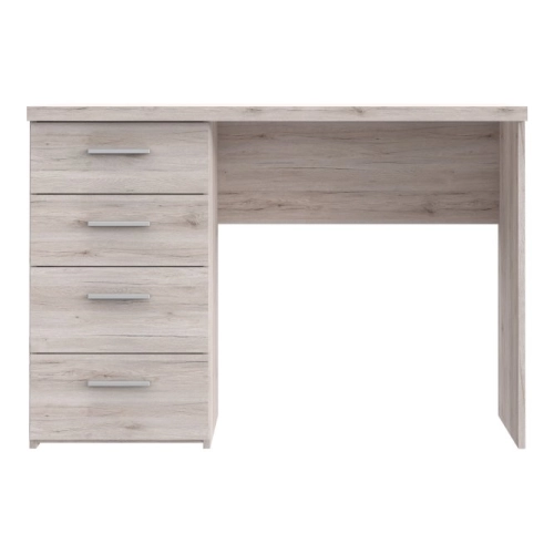 Biurko 110x60 cm z 4 szufladami Dąb Piaskowy